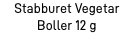 Stabburet Vegetar Boller 12 g