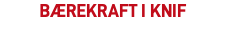 Bærekraft i Knif