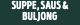 Suppe, saus & buljong