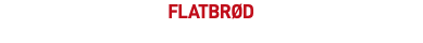 flatbrød