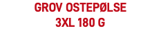 Grov Ostepølse 3XL 180 g