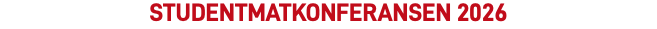 Studentmatkonferansen 2026