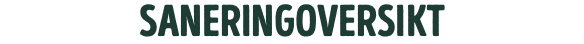 SANERINGOVERSIKT